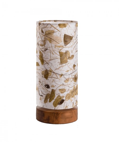 Abajur de Mesa Natural Folhas