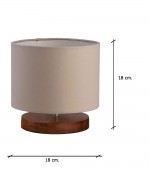 Abajur Mini Bege