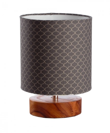 Abajur Colmeia Cinza 