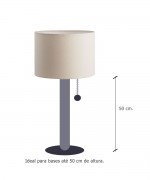 Cúpula Cilíndrica 35x25 bege