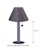 Cúpula Cônica M Cinza