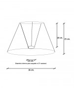 Cúpula Papiro G bege