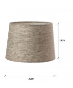 Cúpula Trapézio P Linho