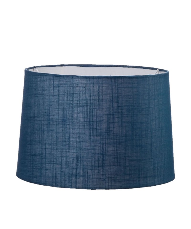 Cúpula Trapézio M voil linho azul